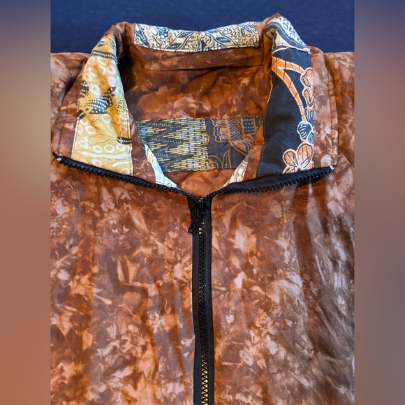 🤎🧡VINTAGE Nativewear designs  Jacket  bomber , Reversible two-view jacket, (M)🤎🧡 - Picture 10 of 17